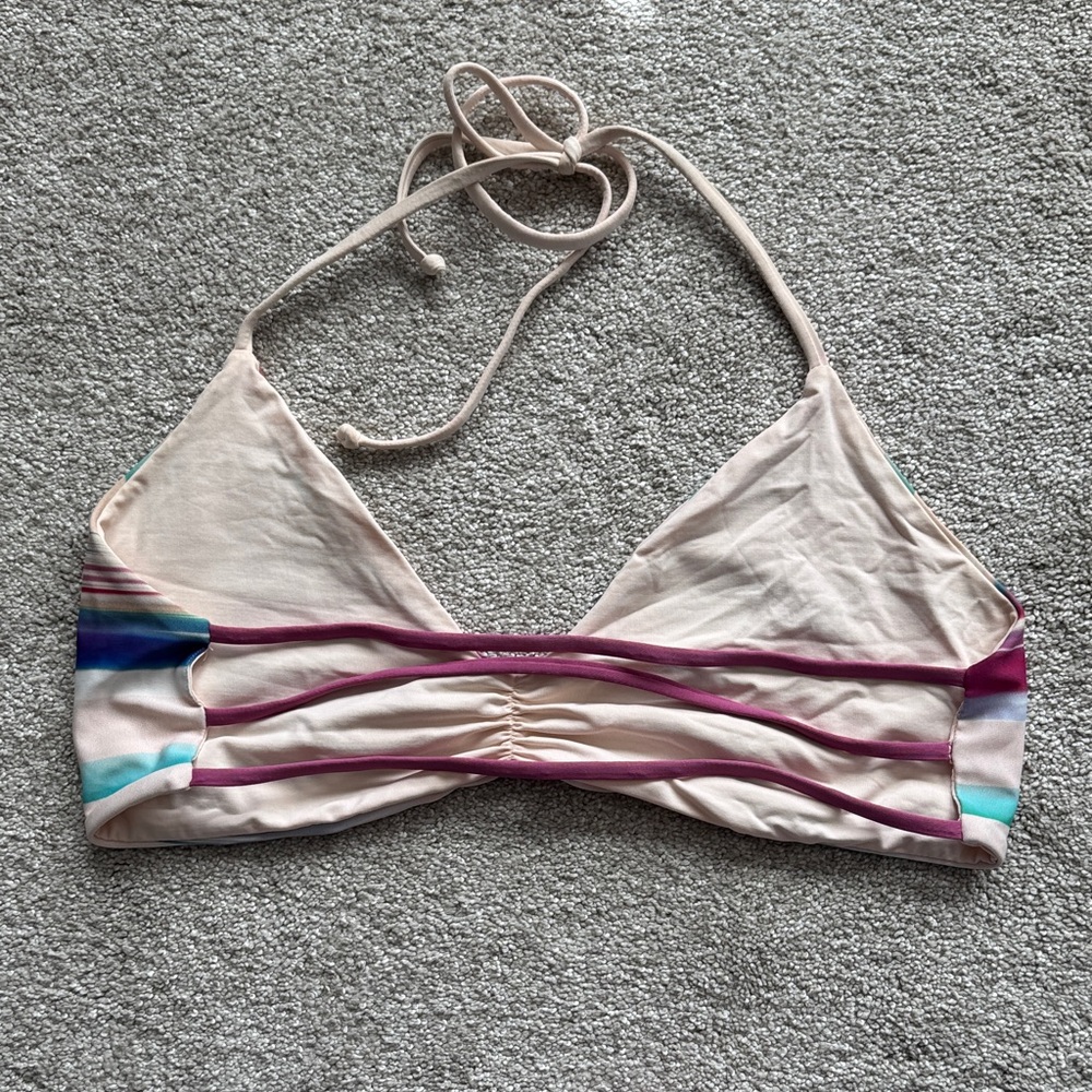 L*Space Multicolor Striped Bikini - Picture 5 of 6